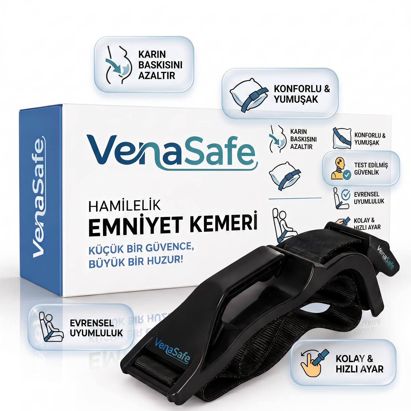 VenaSafe - Güvenli Hamilelik Emniyet Kemeri